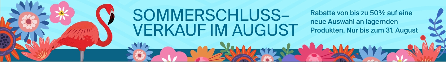 Sommerschlussverkauf im August