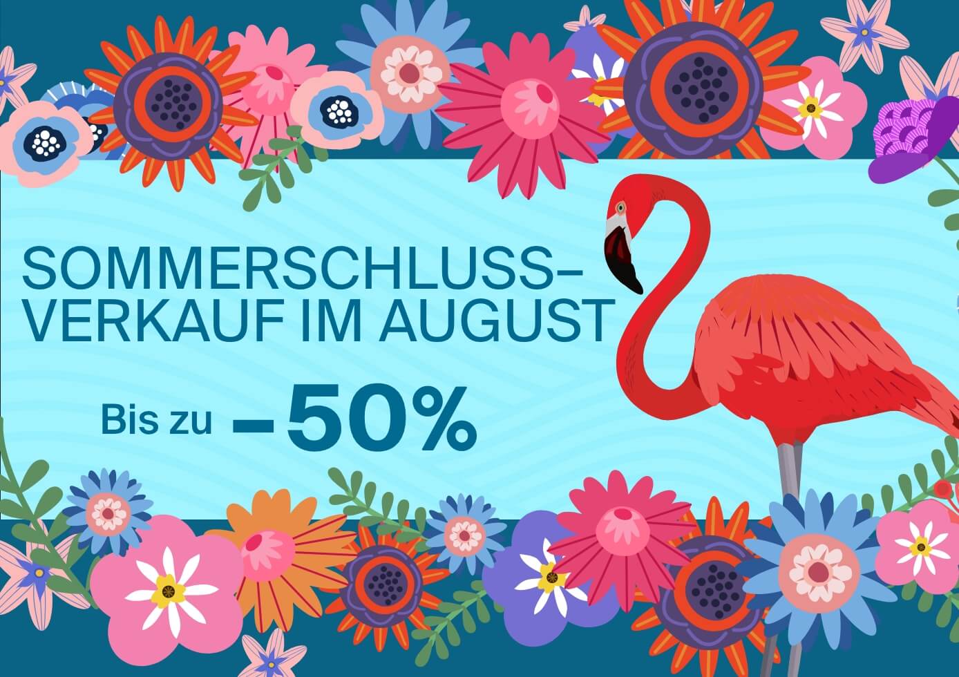 Sommerschlussverkauf im August