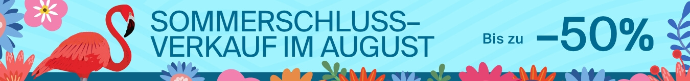 Sommerschlussverkauf im August
