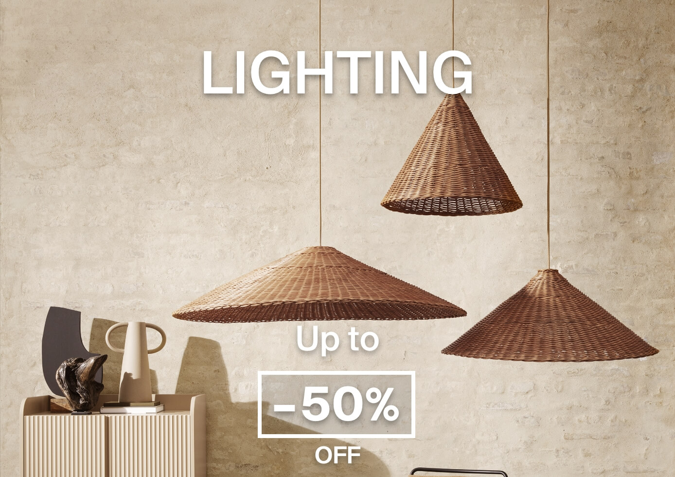 Lighting up to -50%