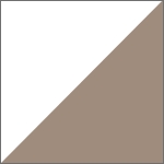 Blanc/taupe