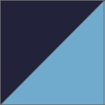 Blu scuro/maya blue (92E1)