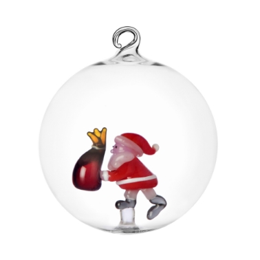Papá Noel con saco