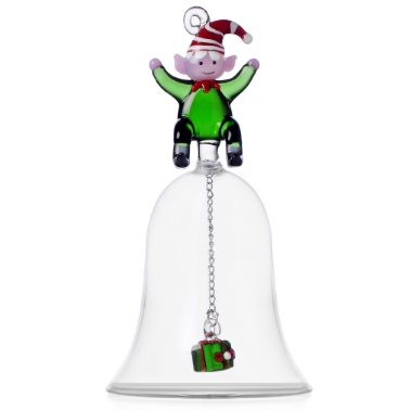 Elfo verde con regalo