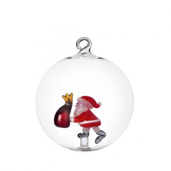 Christmas Ball - Ichendorf Christmas Ball, Santa Claus with sack model