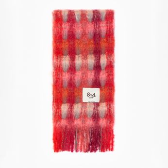 Mia Foulard - Mantas Schal, rote Farbe