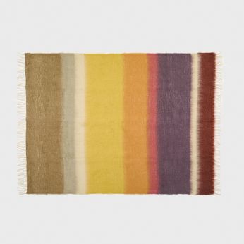 Matisse Throw - Coperta artigianale in mohair e lana, modello M-61