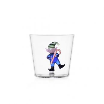 Christmas Tumbler - Christmas Tumbler by Ichendorf, Blue Elf with Candy Cane Model