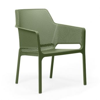 Net Relax - Fauteuil de jardin, couleur vert agave