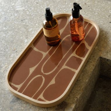 Organic valet tray rectangular L