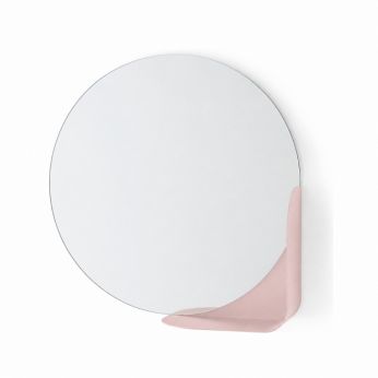 CS5106 Virgola - Spiegel mit Ablage von Calligaris, puderrosa