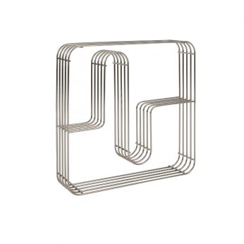 Curva Display Square - Aytm Curved Display Square in Chromed Metal
