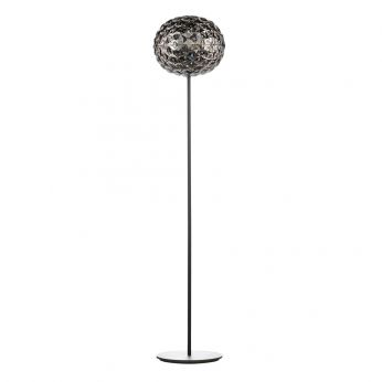 Planet Floor lamp - Stehlampe Kartell aus rauchgrauem Technopolymer, Höhe 160 cm