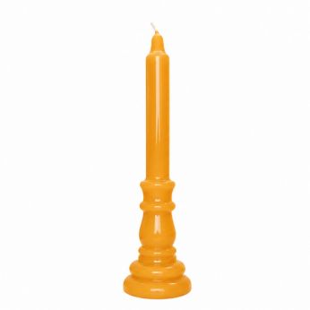 Lumiere Candle - Lumiere Candle in saffron color