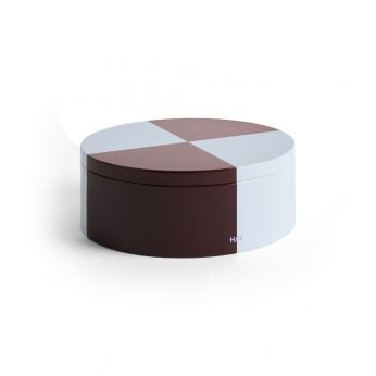 Tin Container - Tin Container by HAY in burgundy and ice blue