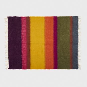Matisse Throw - Coperta artigianale in mohair e lana, modello M-62