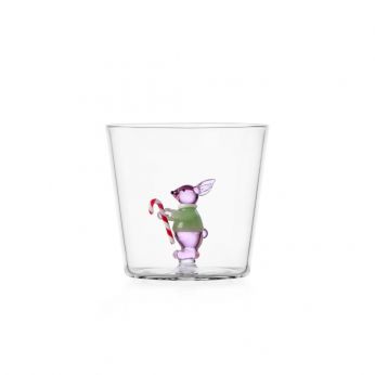 Woodland Tales Tumbler - Gobelet isotherme Ichendorf Collection Contes de la Forêt, modèle Lapin Rose et Canne à Sucre