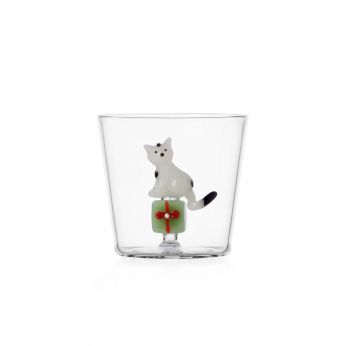 Woodland Tales Tumbler - Ichendorf Tumbler, modello Gatto con regalo verde