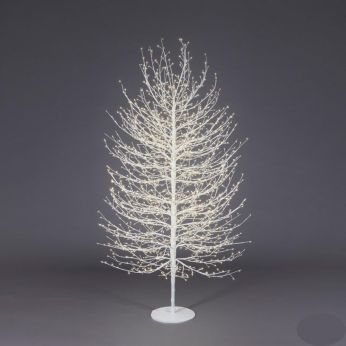 Jack Beech - Sapin de Noël lumineux avec branches LED - blanc - hauteur 180 cm