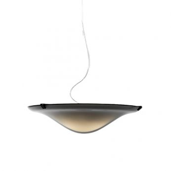 Aurora Bella - Suspension en polycarbonate de Kartell, coloris titane fumé