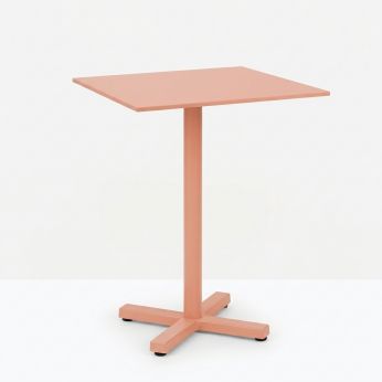 Bold 4750 - Tavolo da bar, altezza 73 cm, verniciato colore rosa