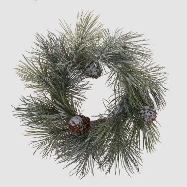 Pine and Snow Wreath