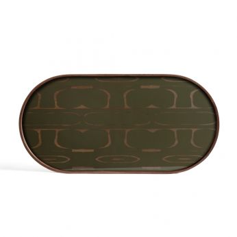 Tray Oblong M - GM - Bandeja oblonga M - Modelo GM Moss