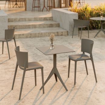 Africa Chair - Africa Chair von Vondom in Taubengrau