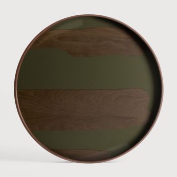 Tray Round GM - Ø 61 - Plateau rond GM - Ø 61 cm, finition mousse
