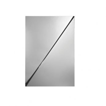 Gaze Mirror - Specchio in metallo lucido di Muuto, modello Gaze, misura 50 x 35