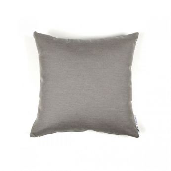 Passepartout 50 x 50 - Removable cushion by Nardi, for outdoor, 50 x 48 cm, covering in Sunbrella grey fabric