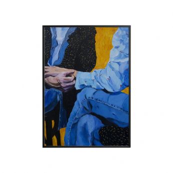 Alchemy - Paper Collective print by Lolita Pelegrime, with black frame included, 50x70 cm