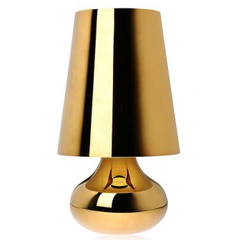 Cindy - Tischlampe Kartell in der Farbe Gold
