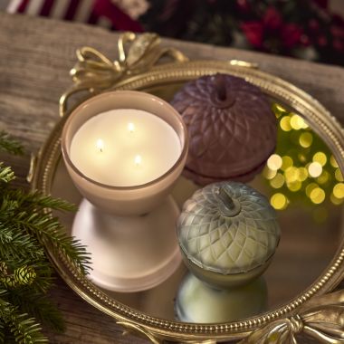 Acorn Candle