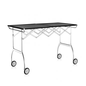 Battista - Chariot pliant Kartell, en couleur noir