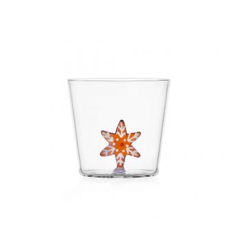 Sweet and Candy Tumbler - Vaso Ichendorf, Colección Dulces y Caramelos, Modelo Copo de Nieve de Pan de Jengibre