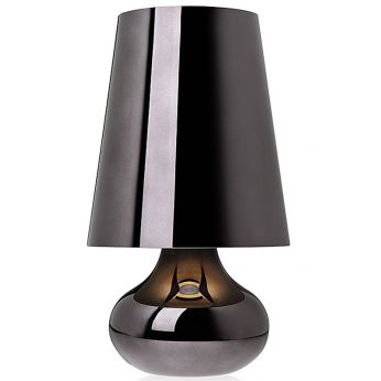 Cindy - Lámpara de mesa Kartell, color gris plomo